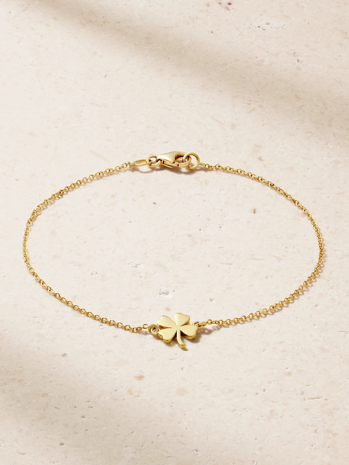 Mini Clover 18-karat Gold Bracelet