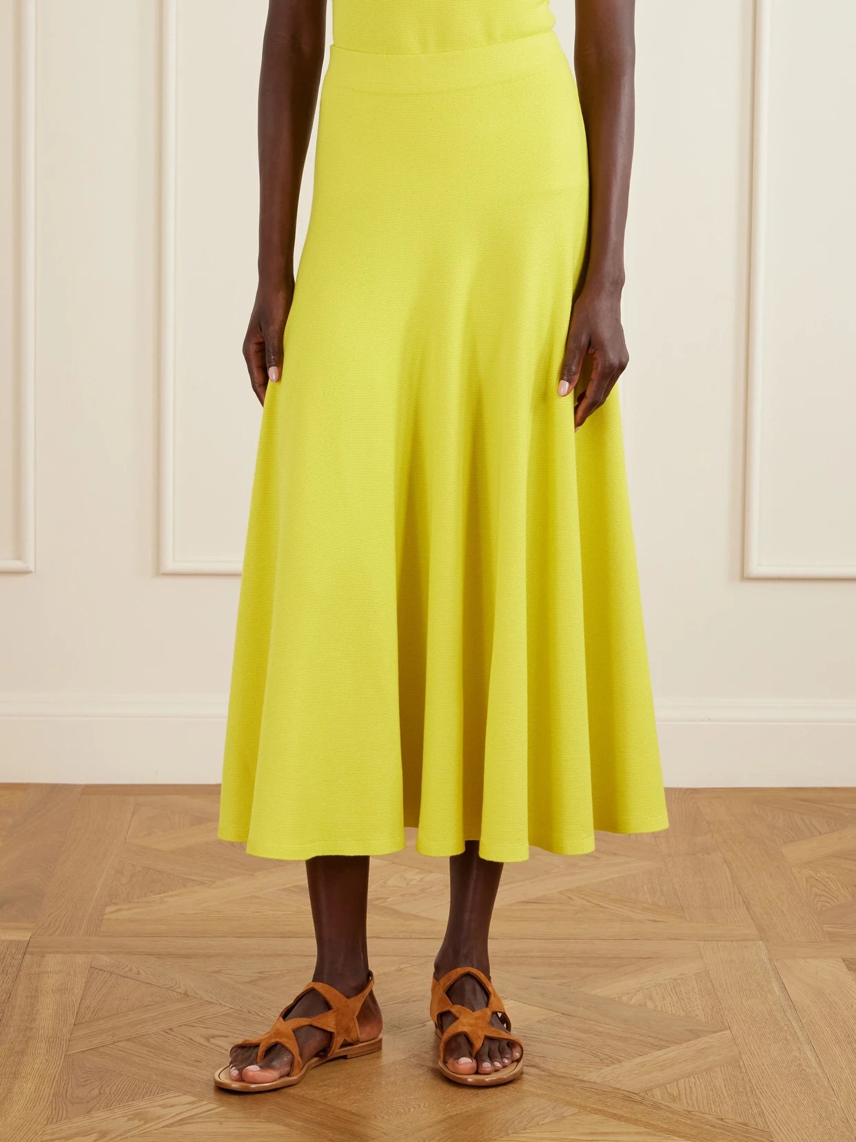 Cairan Wool Maxi Skirt