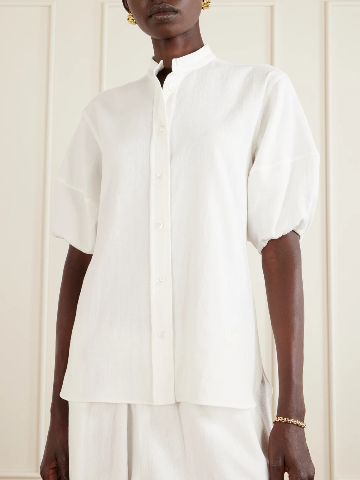 Stella McCartney Cotton-crepon Shirt