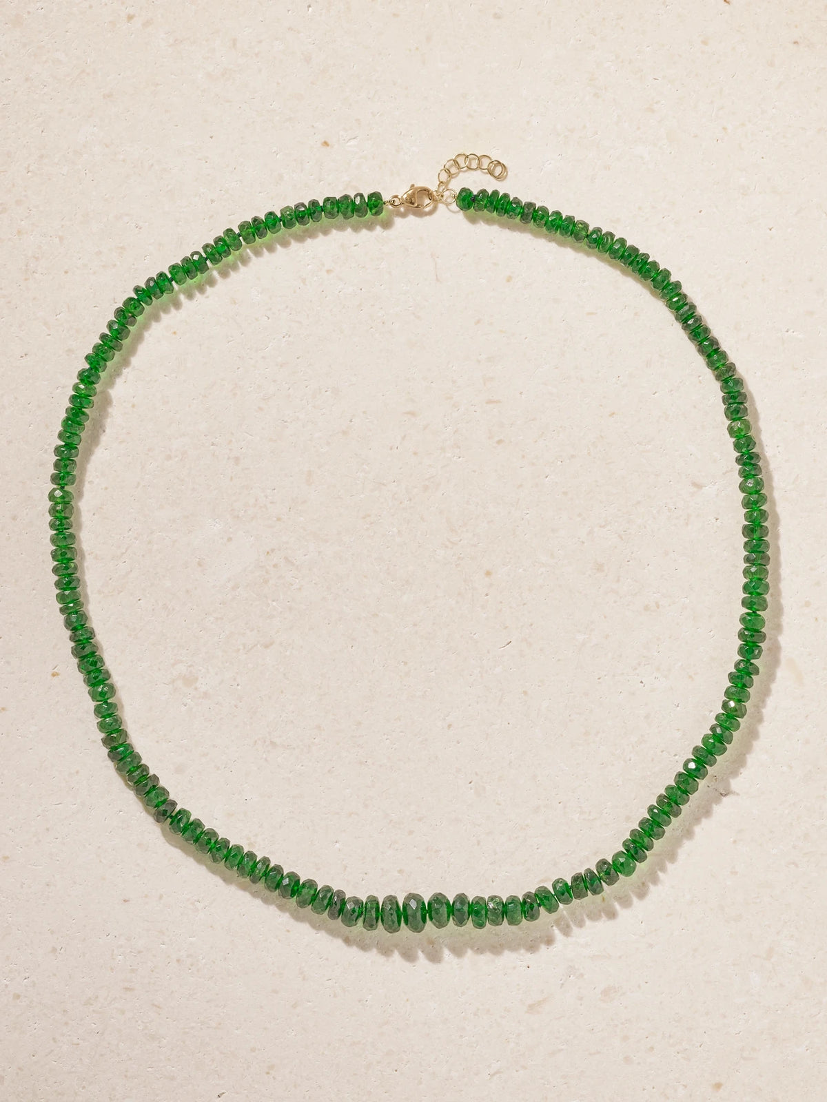 14-karat Gold Oracle Chrome Diopside Necklace
