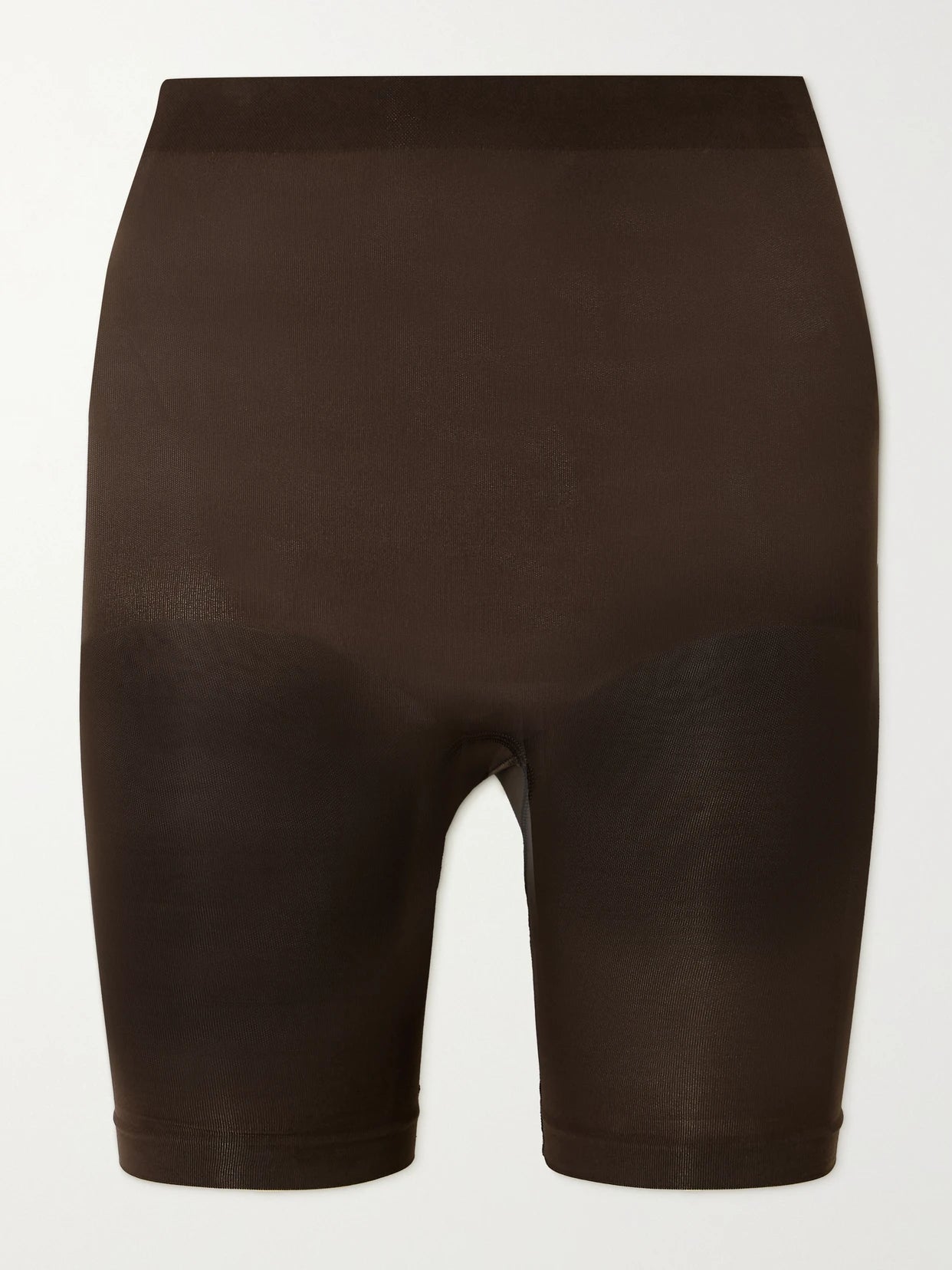 Seamless Sculpt Mid Thigh Shorts - Cocoa