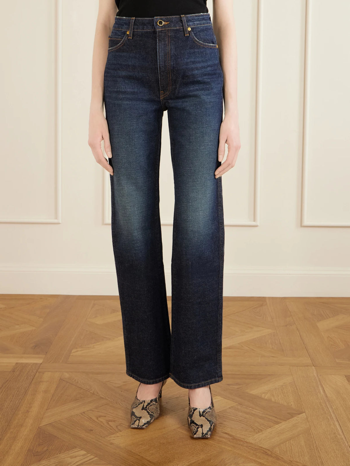 Danielle High-rise Straight-leg Jeans