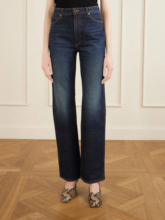 Danielle High-rise Straight-leg Jeans