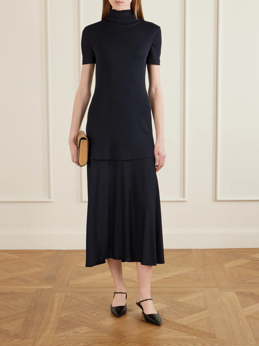 Image of Heels. Product name - Isabel Leather Pumps in Black colour by brand - Emme Parsons