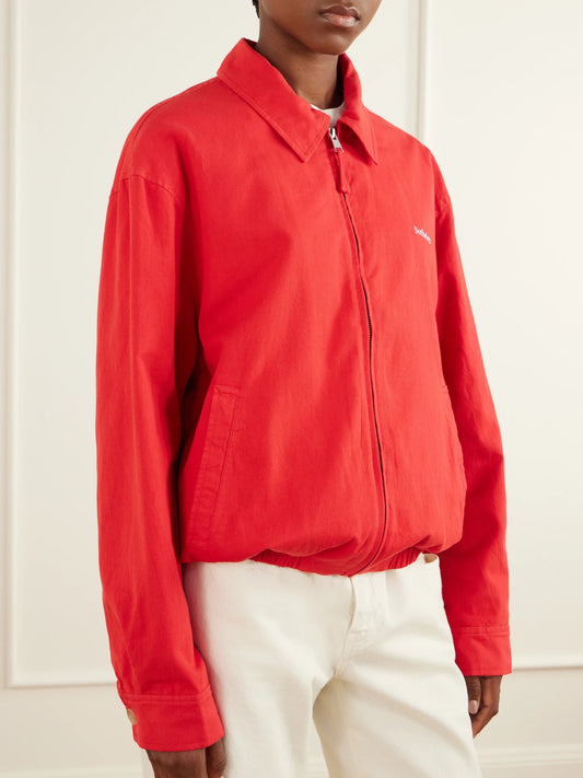 FRAME + Sotheby's Cotton-twill Jacket