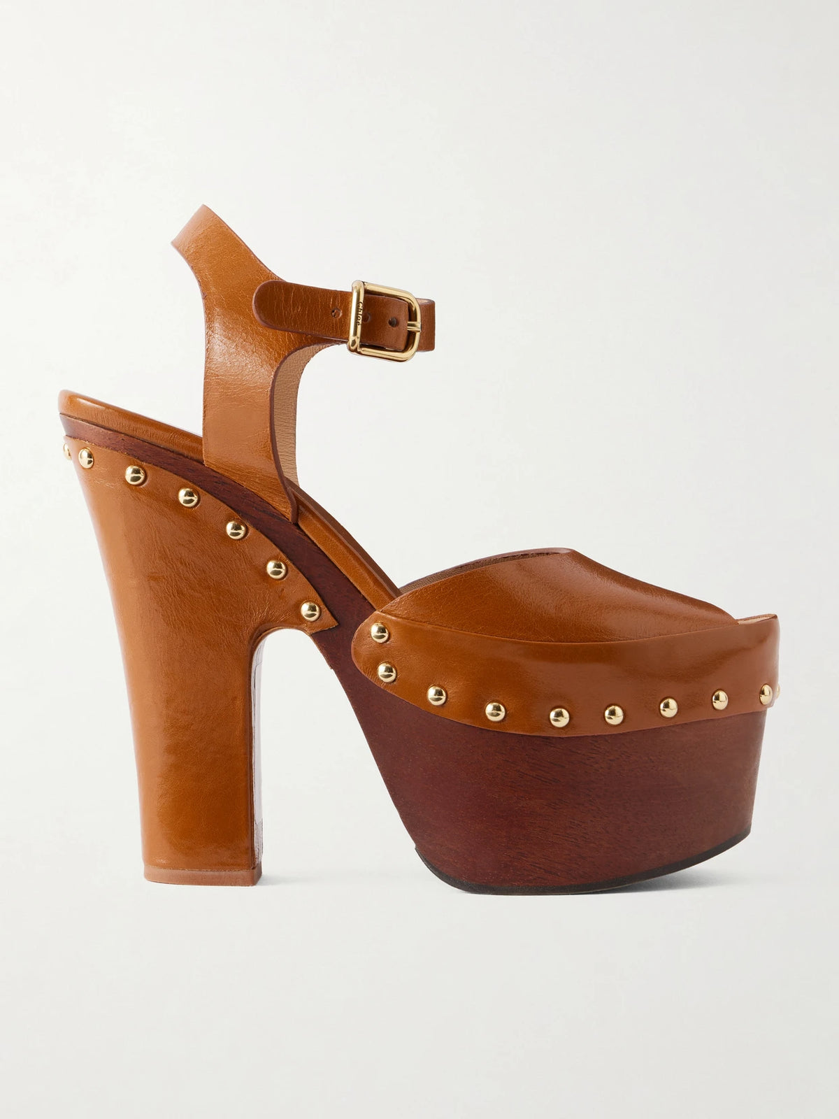 Meret Leather Platform Sandals