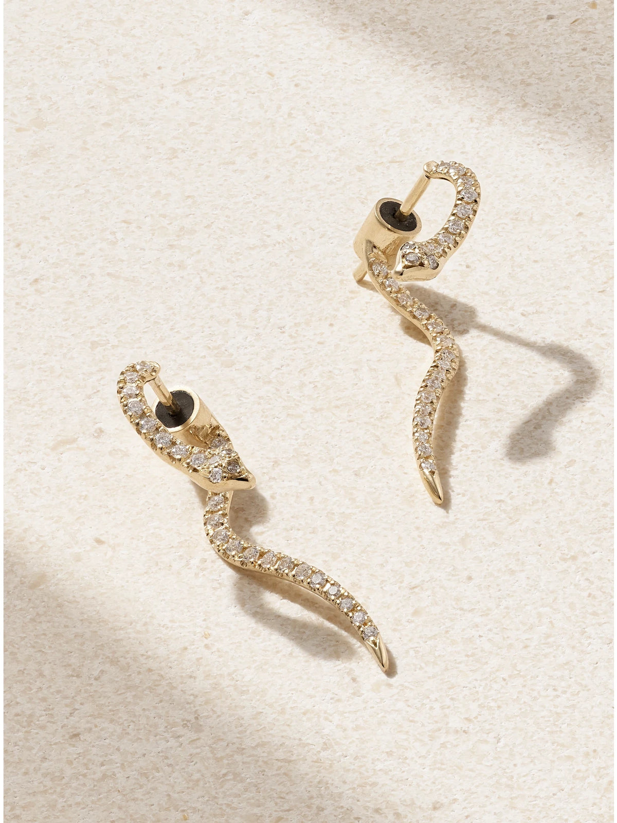 Boa 18-karat Gold Diamond Earrings