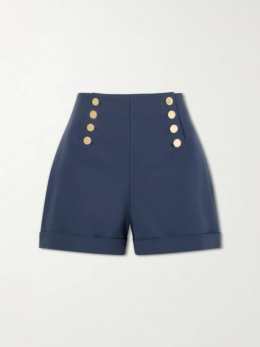 Cotton-blend Shorts