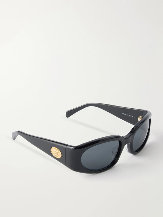 Journey Round-frame Acetate Sunglasses