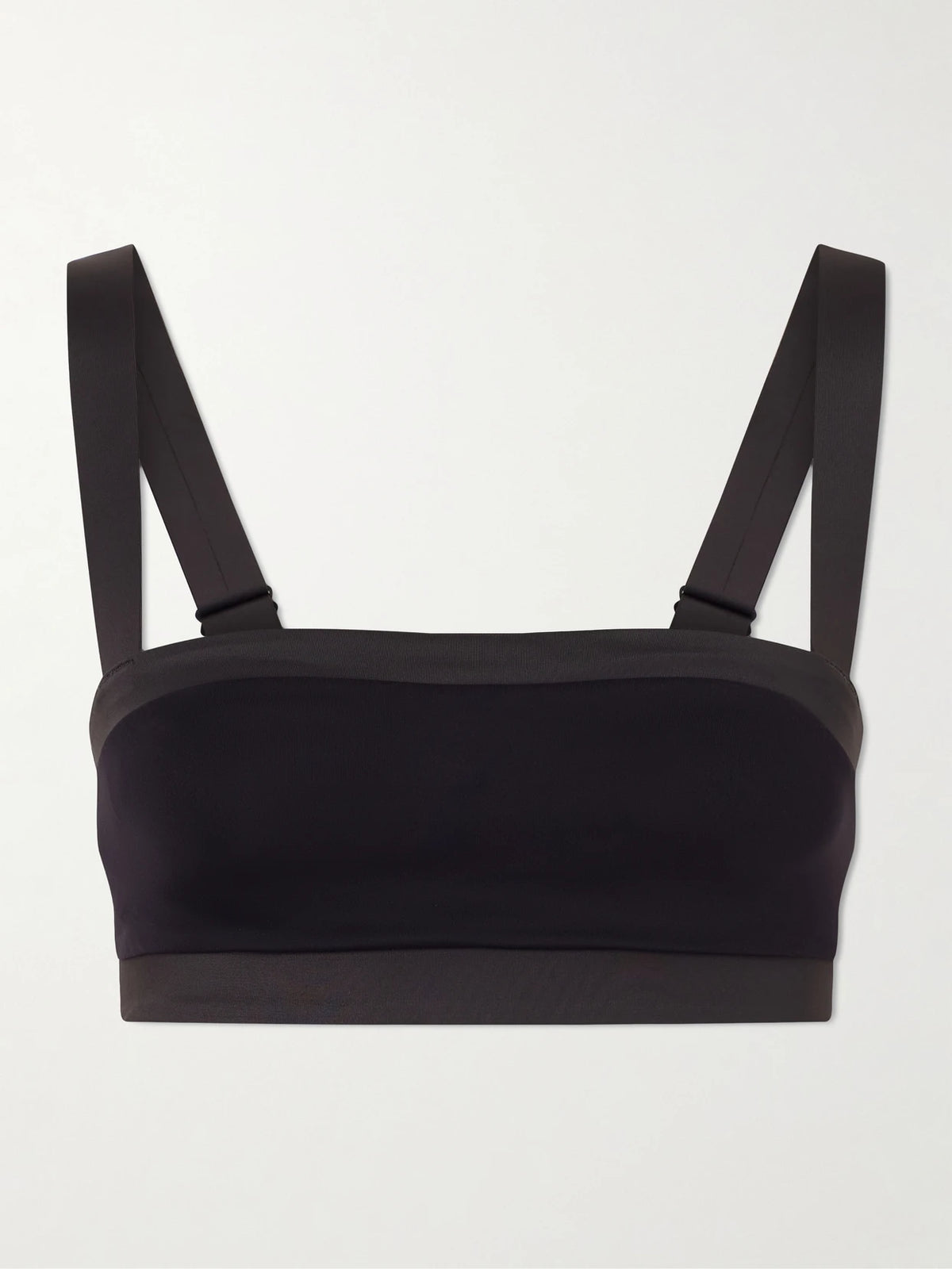 + Nike Straight Neck Bra - Obsidian And Igneous