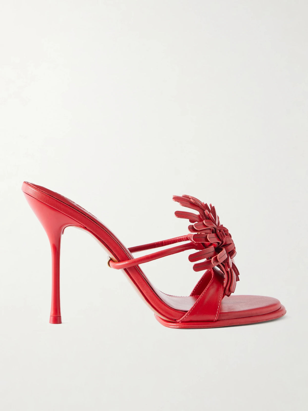 Carla Embellished Leather Sandals