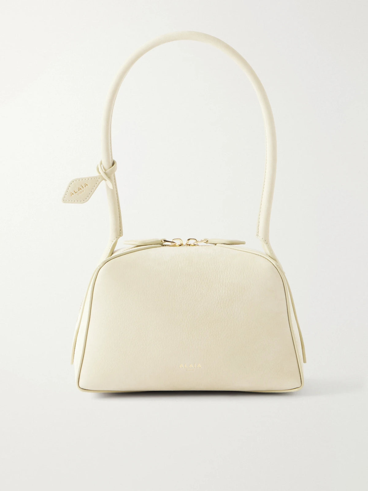 Alaïa Le Bouledogue Mini Nubuck Shoulder Bag