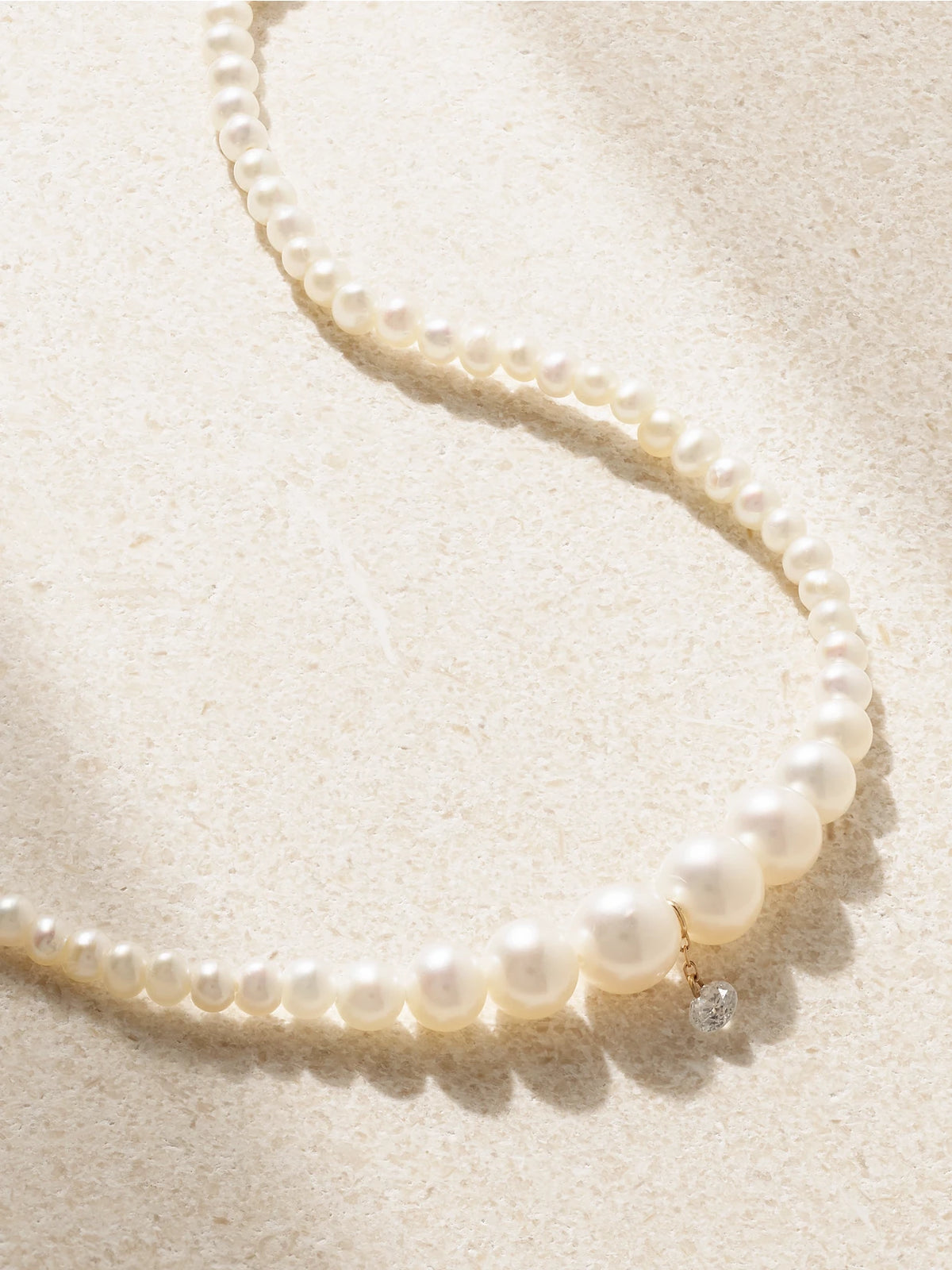 18-karat Gold, Pearl And Diamond Necklace