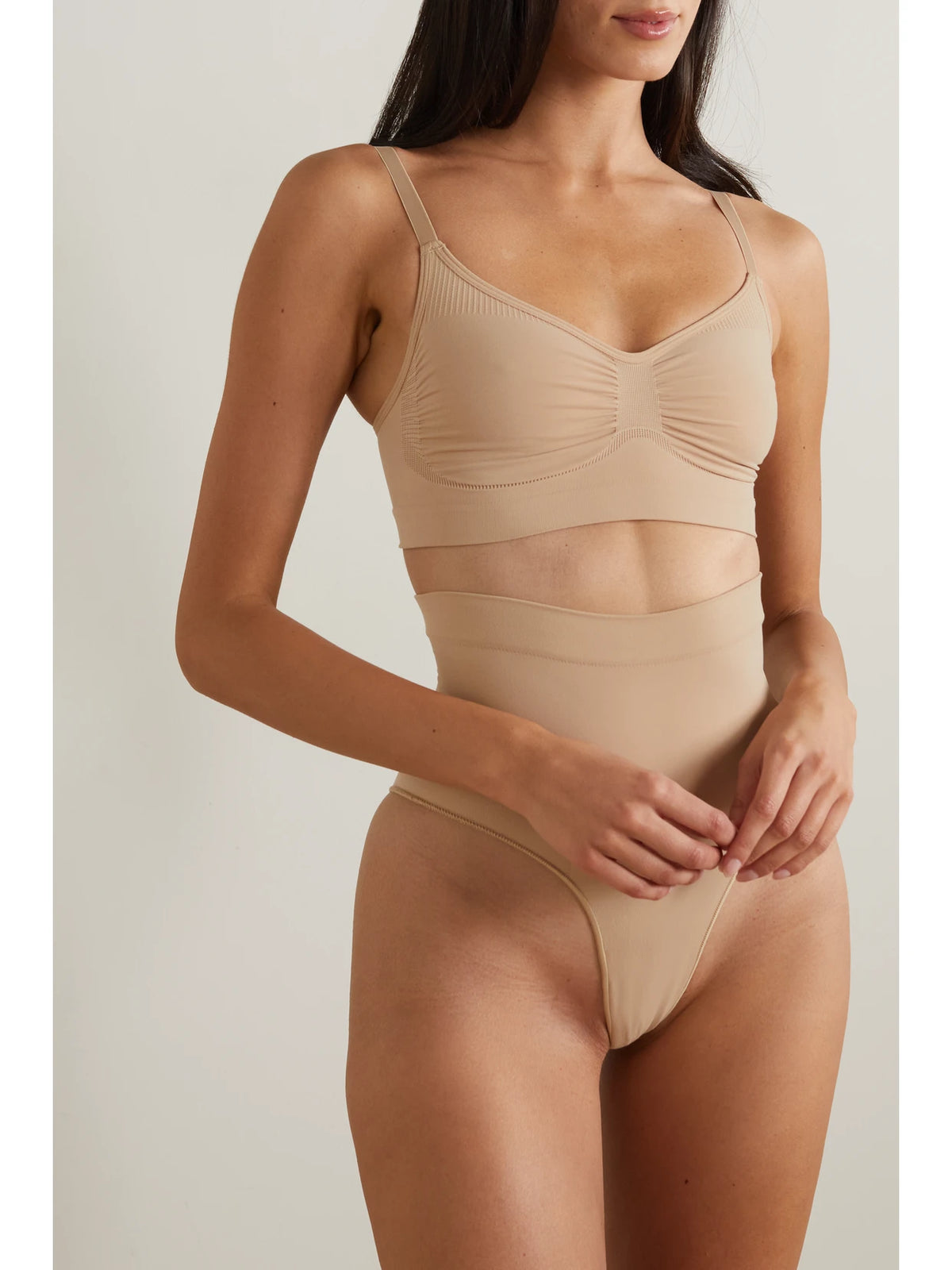 SKIMS Seamless Sculpt Stretch Bralette - Mica