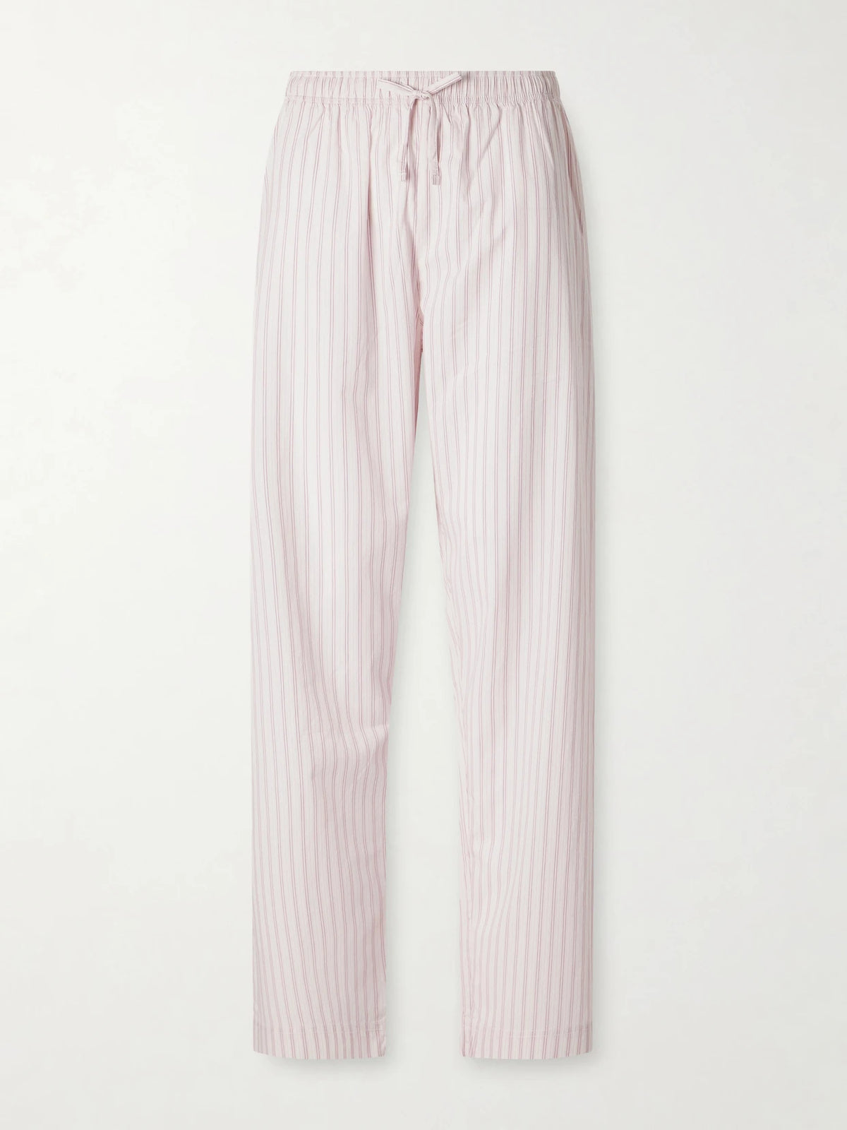 TEKLA Striped Organic Cotton Pajama Pants
