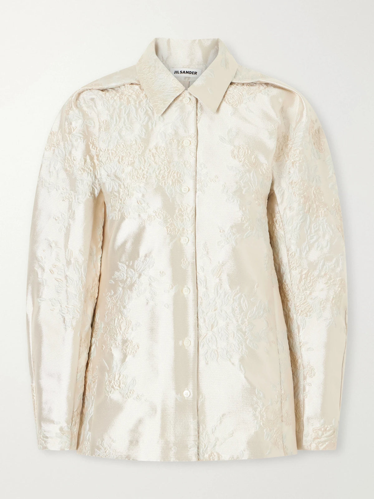 Jil Sander Floral-jacquard Shirt