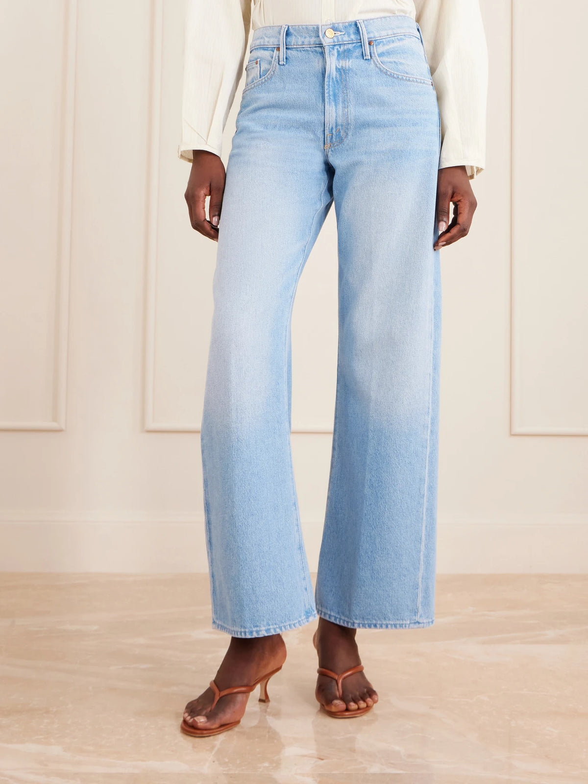 The Whip Skimp Mid-rise Wide-leg Jeans
