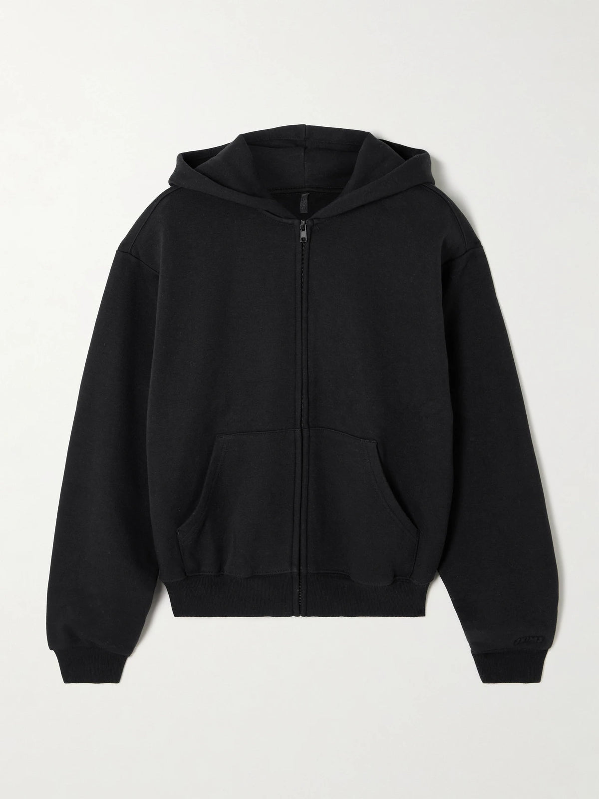 Classic Zip Up Hoodie - Onyx