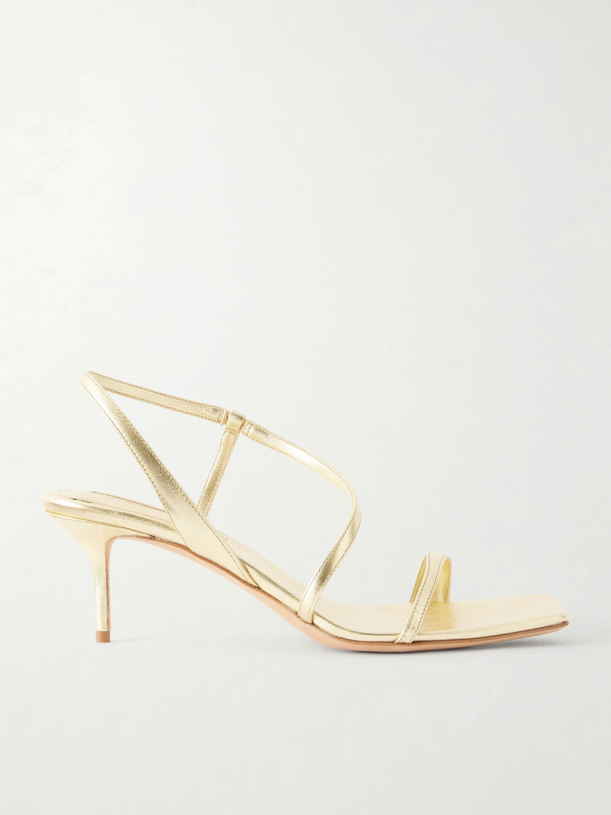 Delicat Metallic Leather Sandals