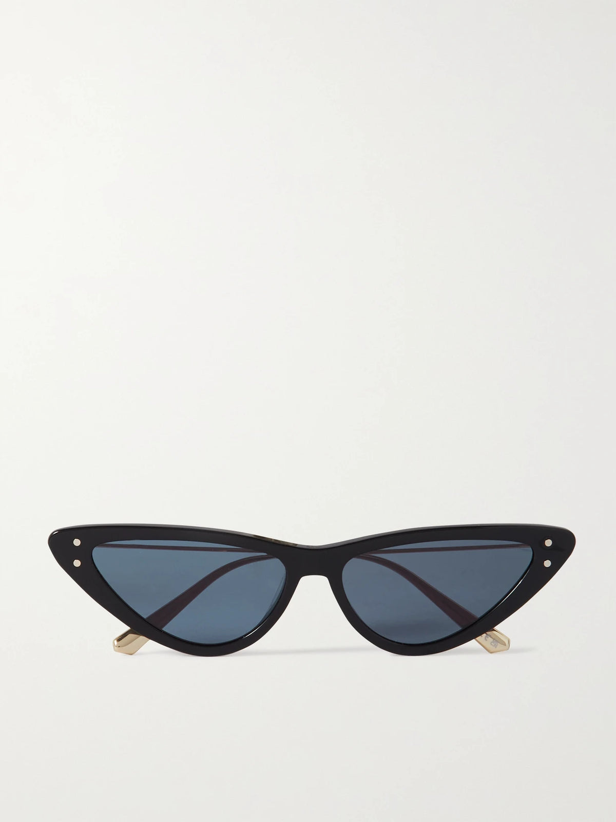Missdior B4u Cat-eye Acetate And Gold-tone Sunglasses