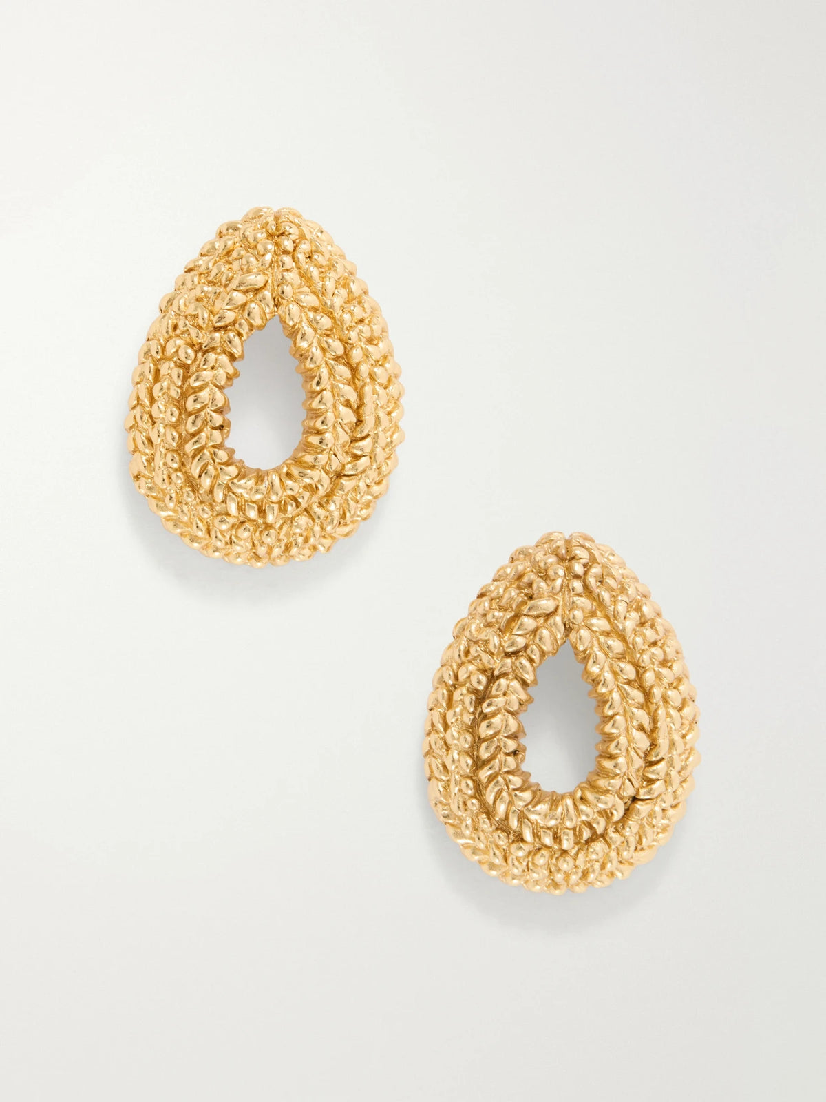 Paola Sighinolfi Loop Gold-plated Earrings
