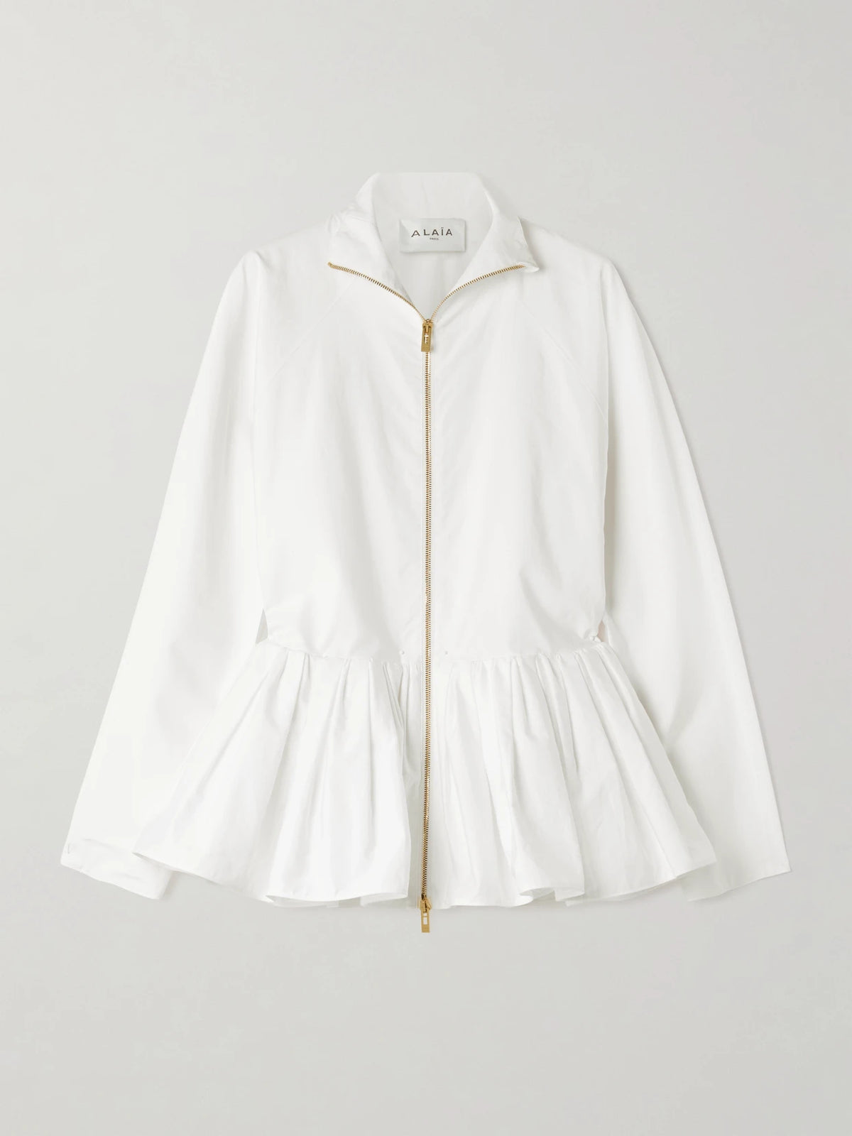 Cotton Peplum Jacket