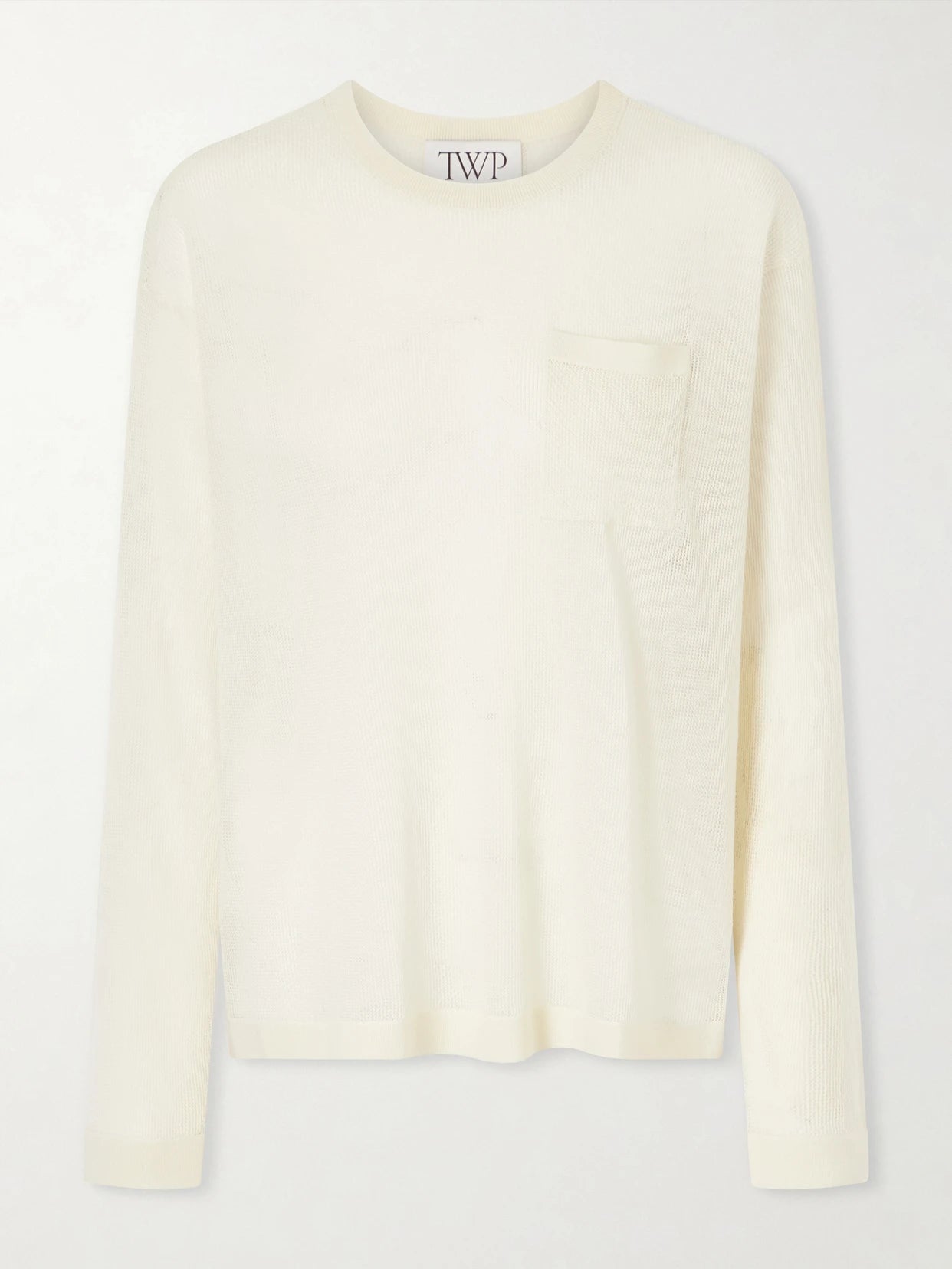 Wsh Crocheted Cashmere Sweater