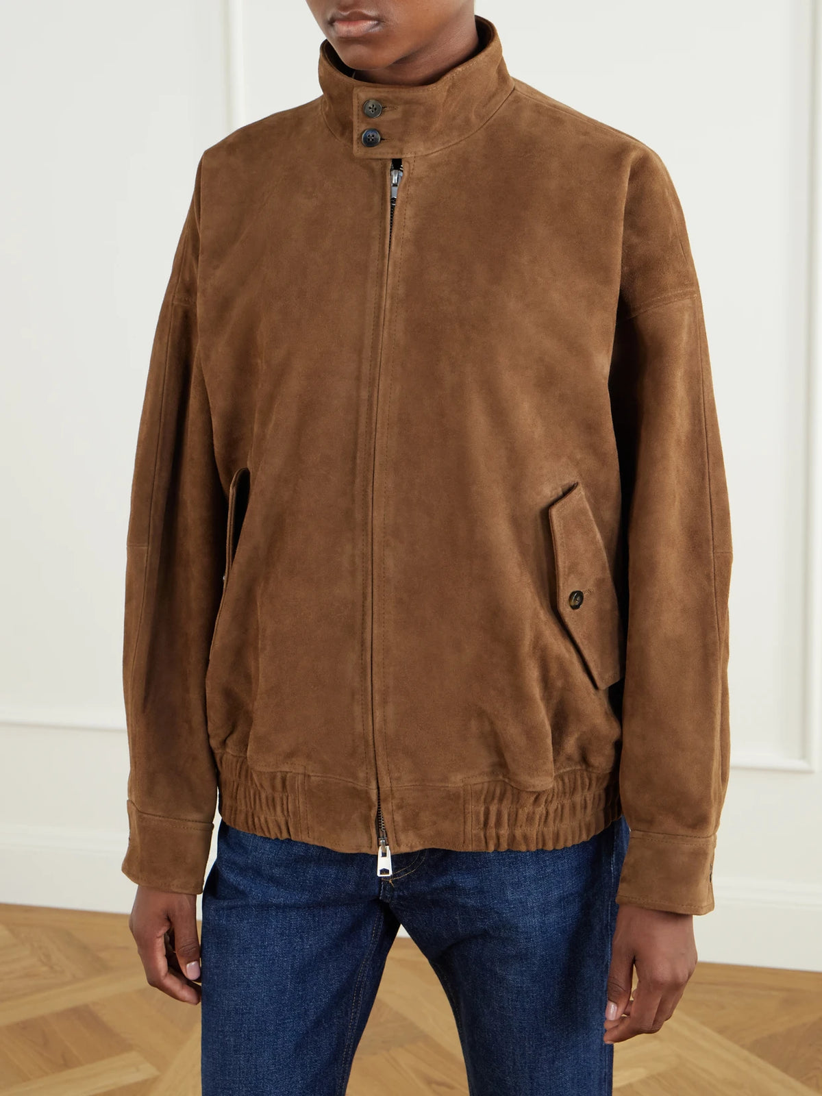 AGOLDE Blair Suede Jacket