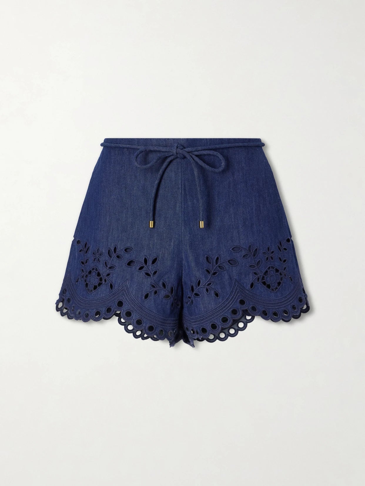 Mahon Broderie Anglaise Denim Shorts