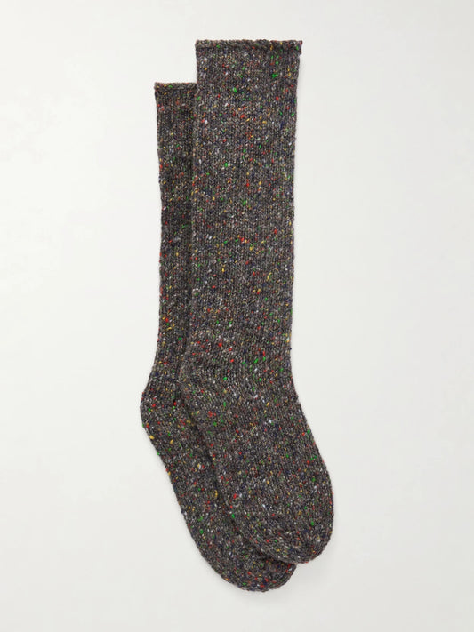 Gabriela Hearst Stela Ribbed Cashmere-blend Socks