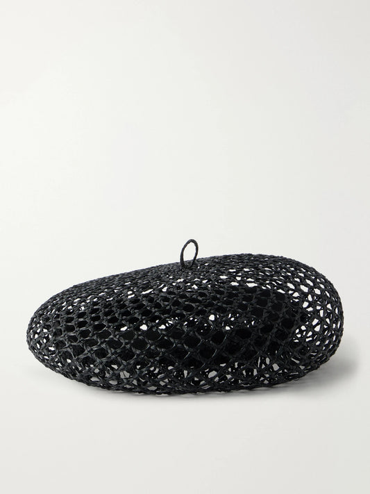 Gigi Burris Coco Open-knit Straw Hat