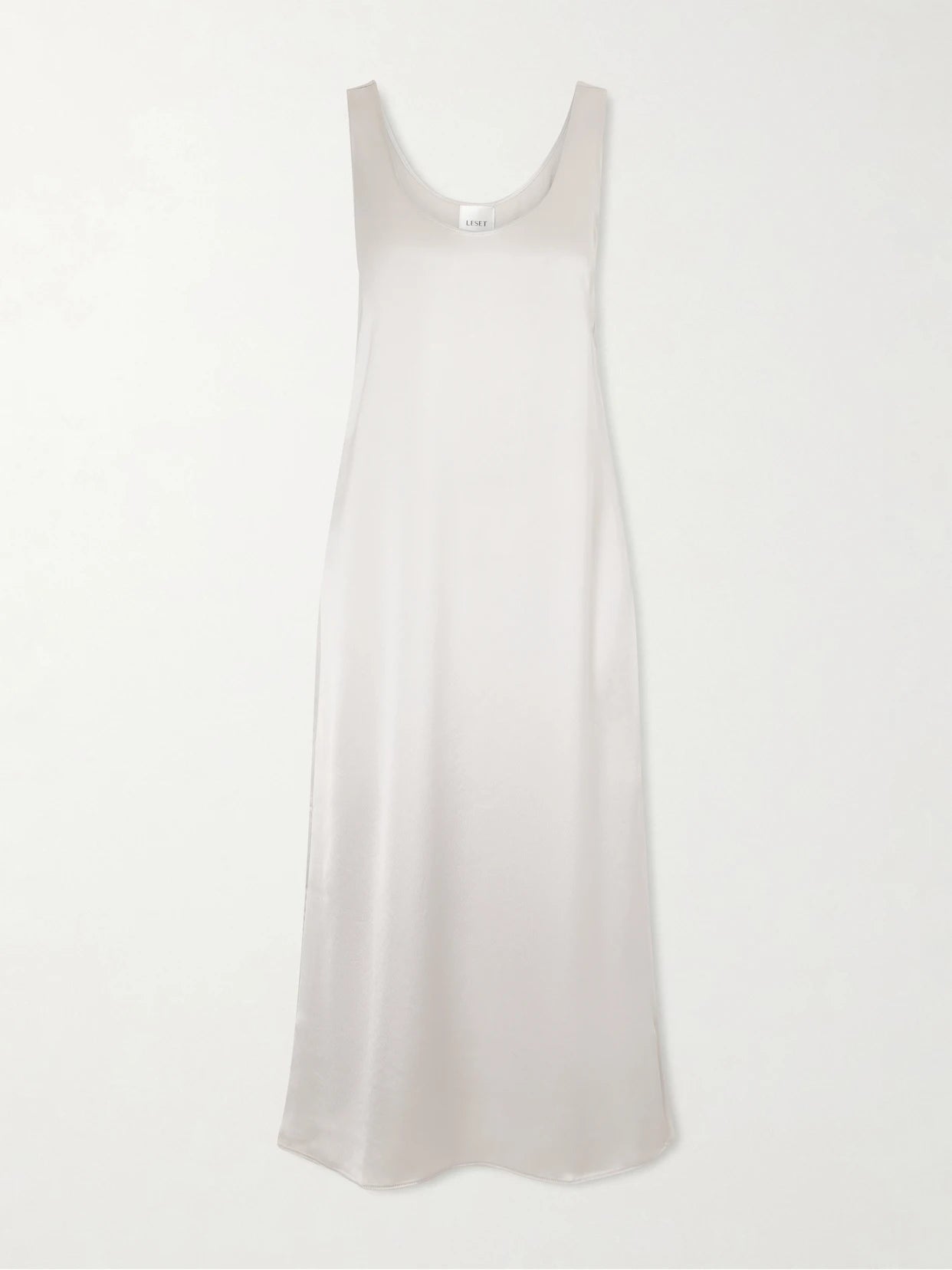 Barb Satin Midi Dress