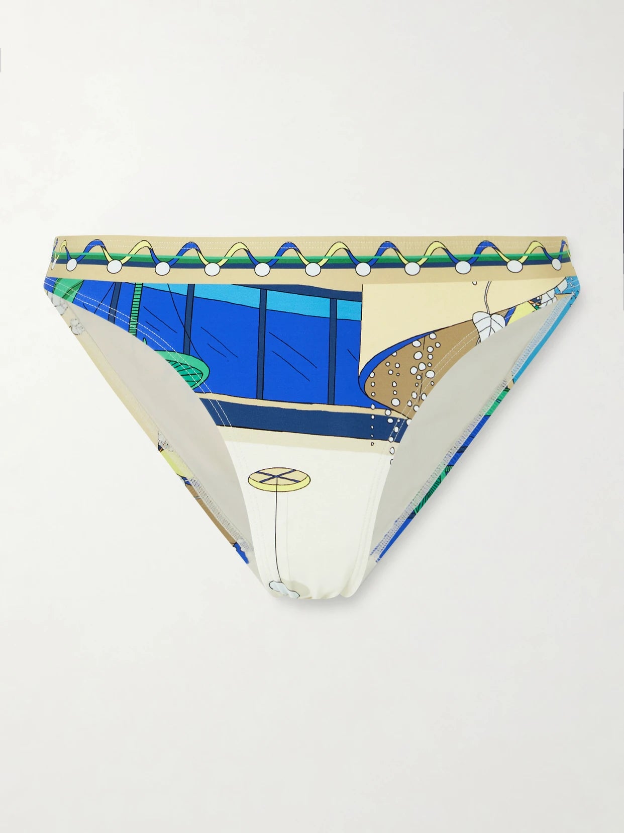 Printed Bikini Briefs