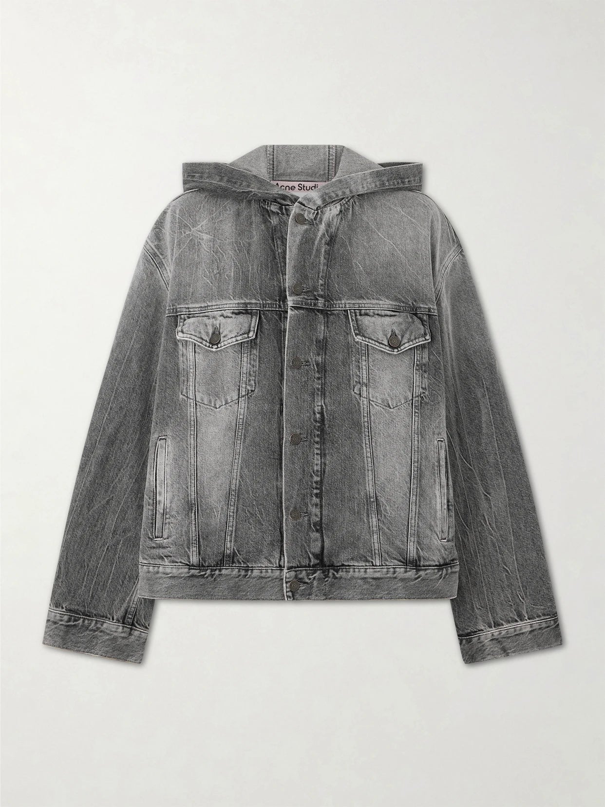 Hooded Denim Jacket
