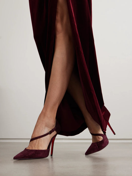 Miss Ziggyta 100 Suede Pumps
