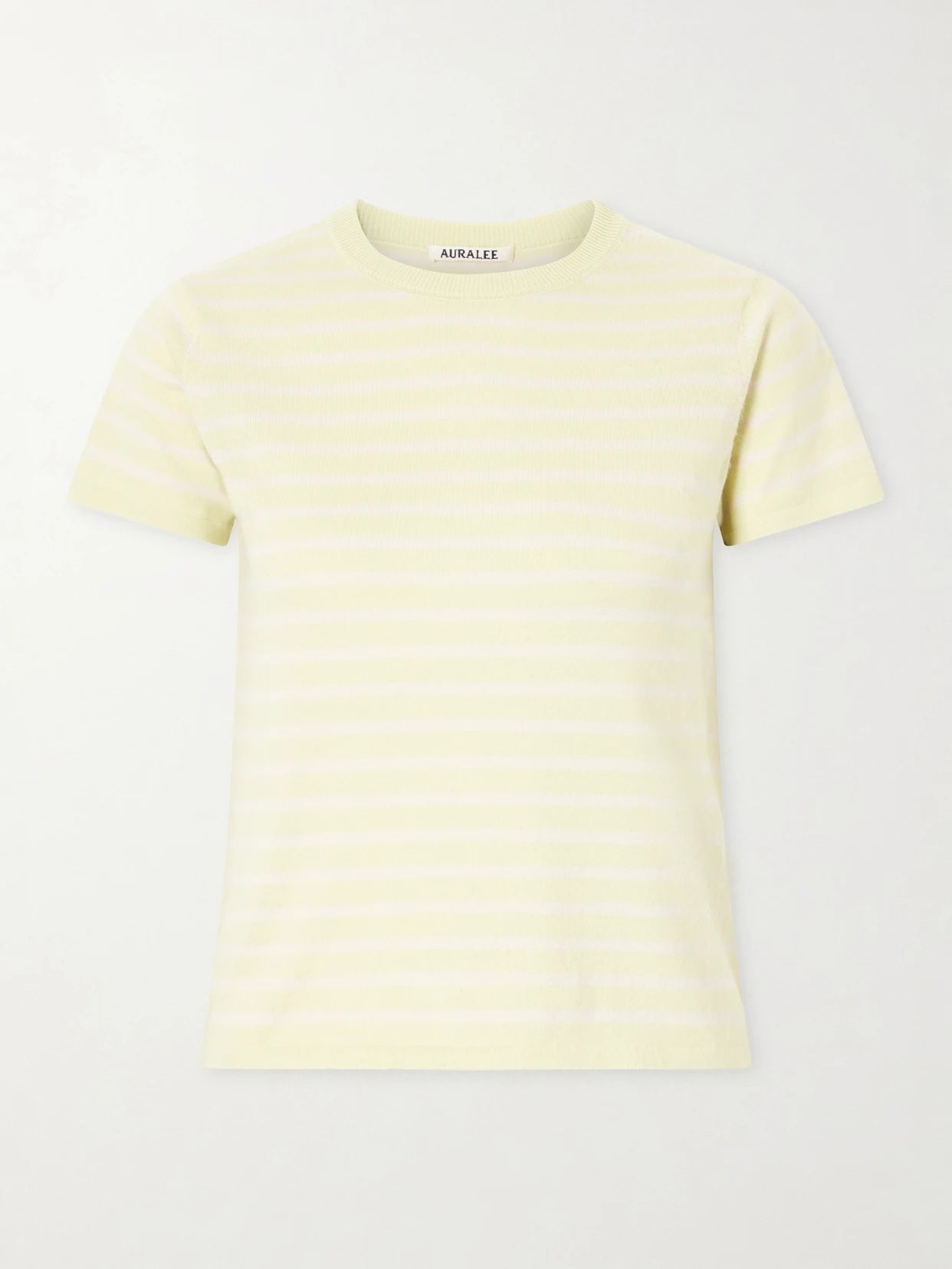 Knitted Striped Cotton T-shirt