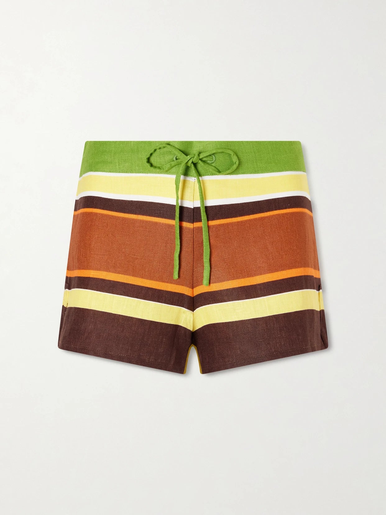 Miel Striped Linen Shorts