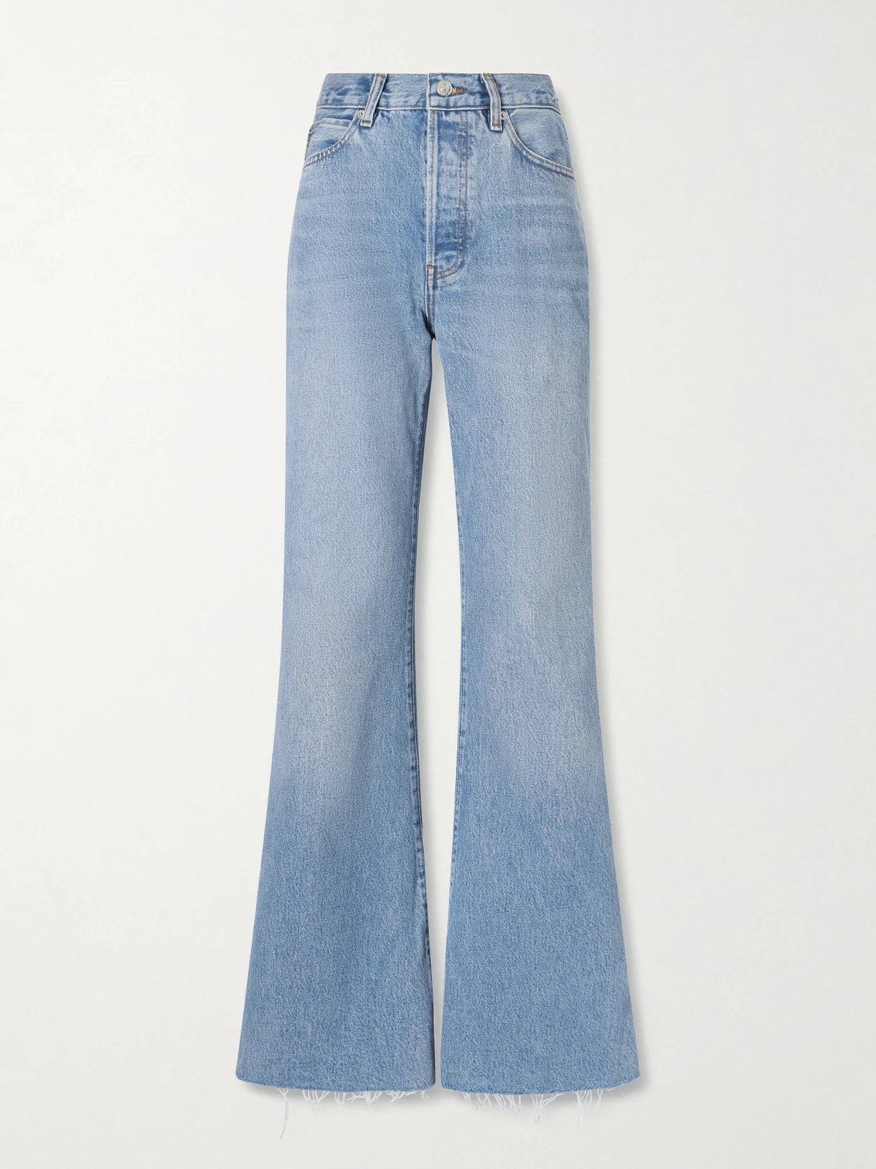 High Rise Flare High-rise Flared Jeans