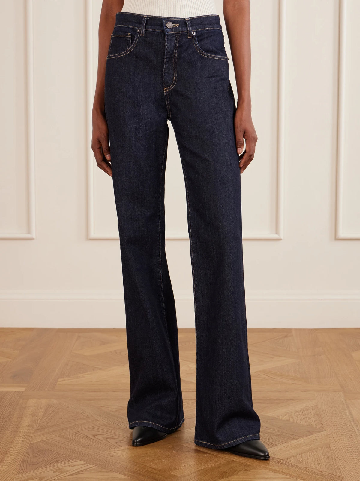 Nili Lotan Celia High-rise Flared Jeans
