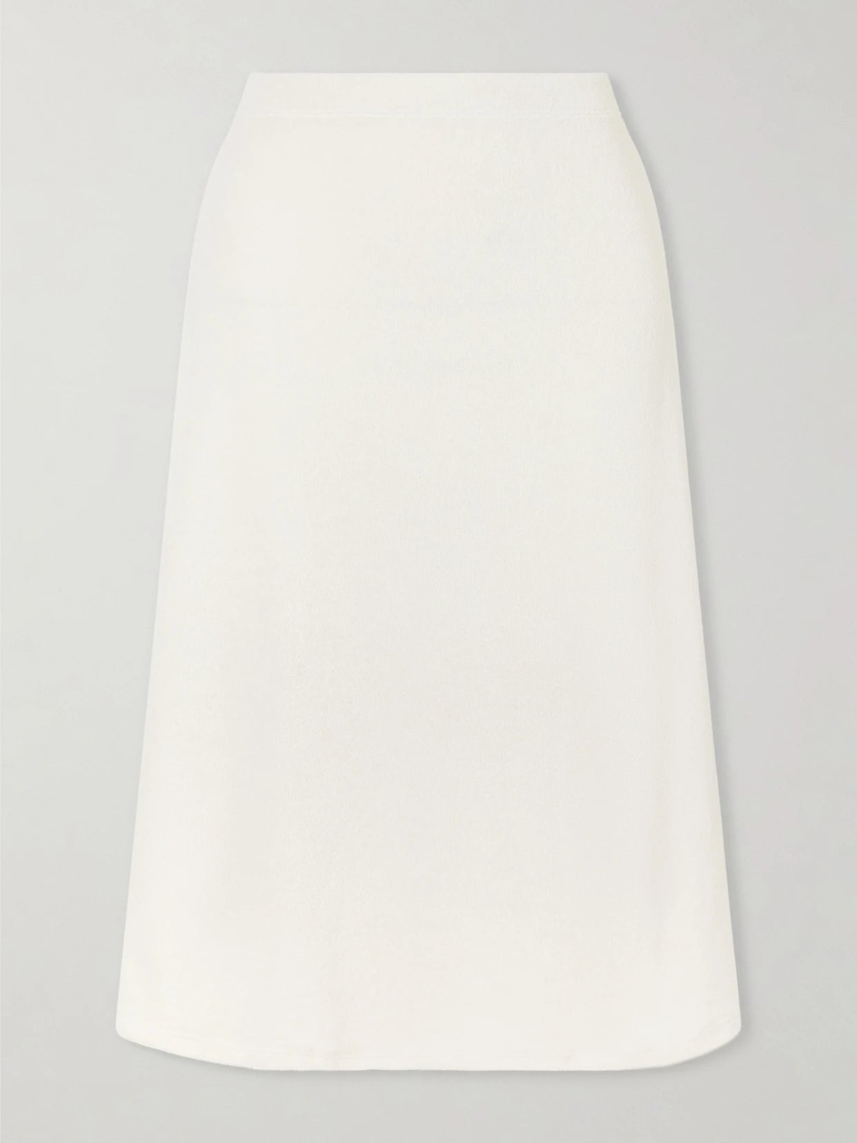 Sienna Cotton-blend Terry Midi Skirt