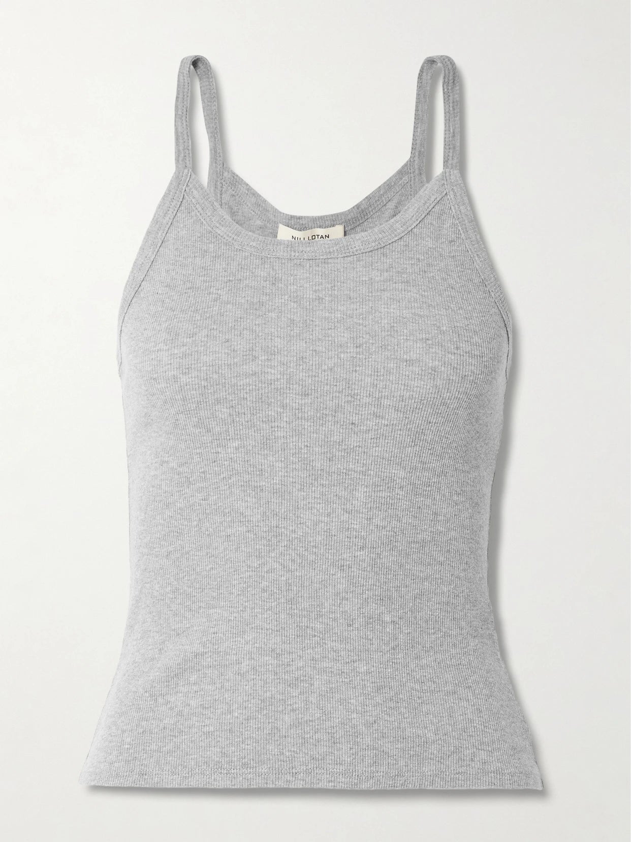 Loretta Ribbed Cotton-jersey Tank