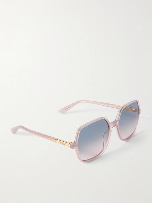 Judy Round-frame Acetate Sunglasses