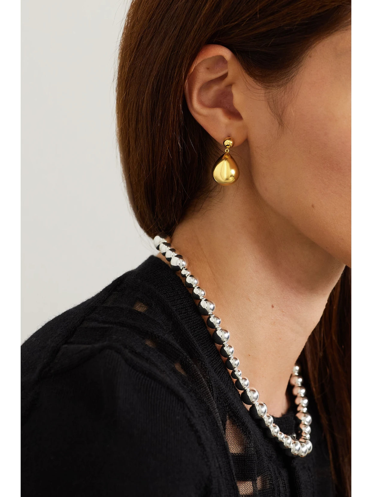 Image of Earrings. Product name - The Julie Gold-plated Earrings in Multi colour by brand - LIÉ STUDIO