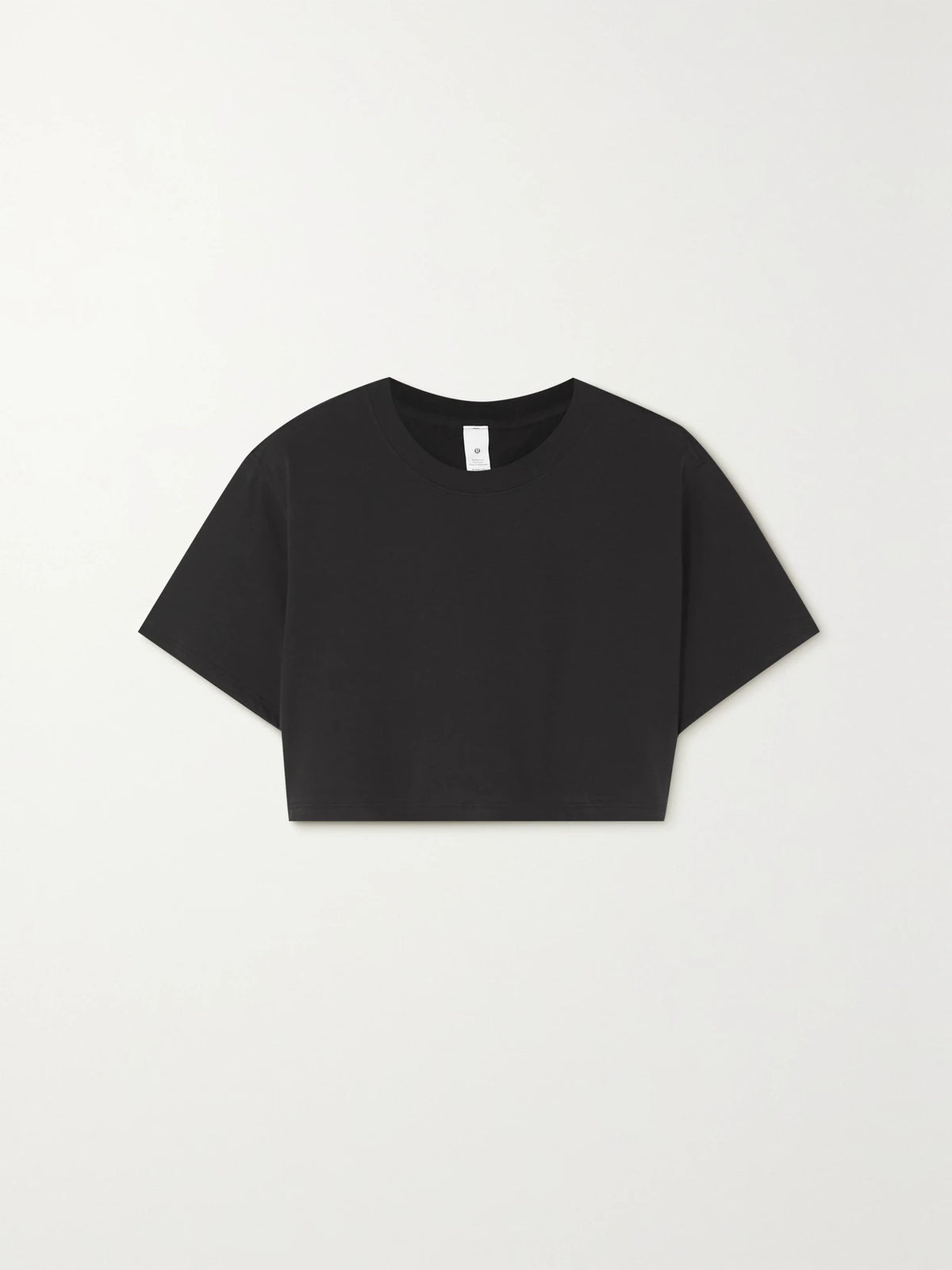 All Yours Cropped Pima Cotton T-shirt