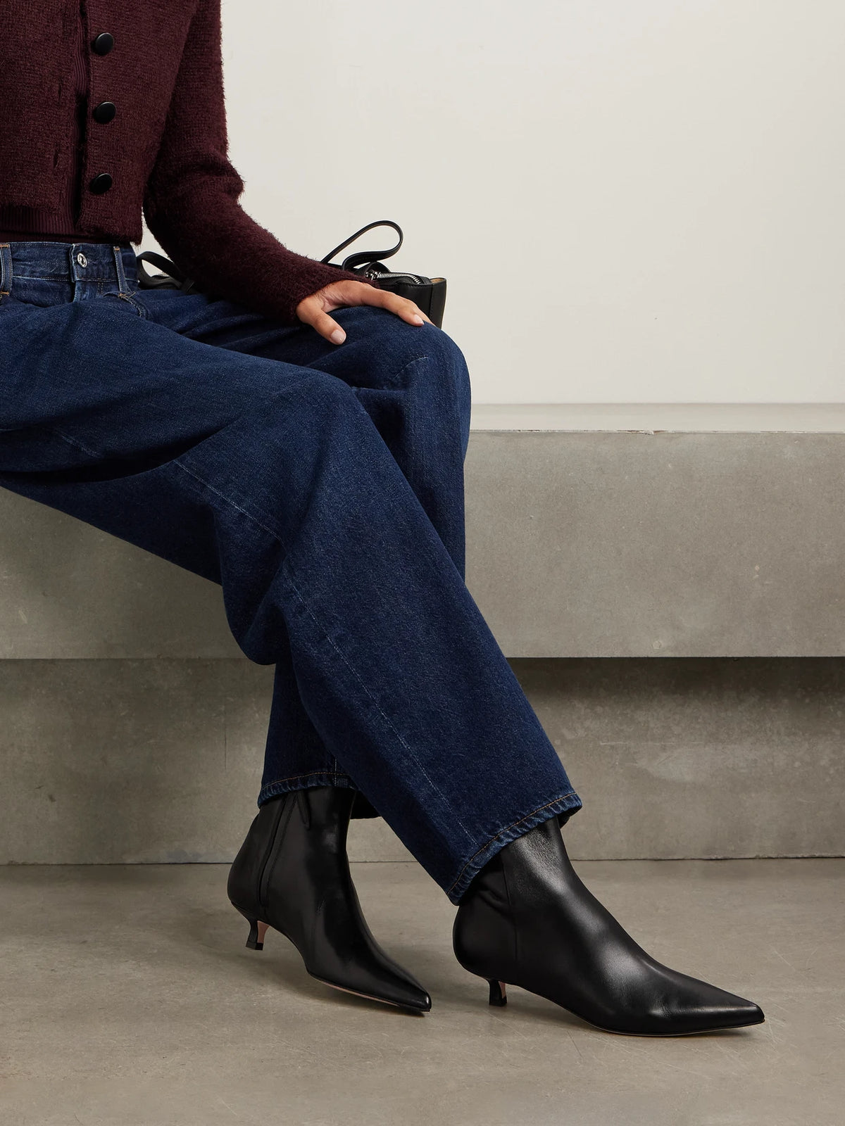 Sofie Leather Ankle Boots