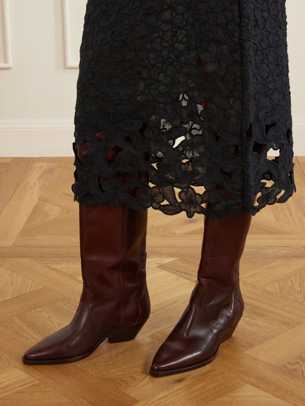 Denvee Leather Boots