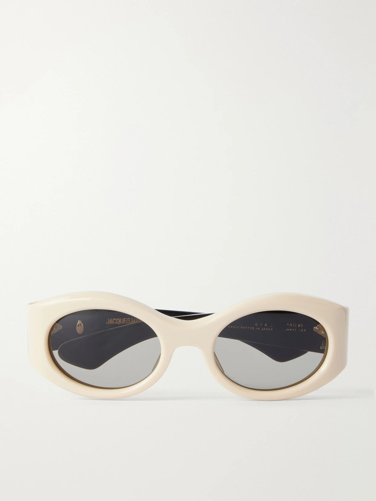 Jacques Marie Mage Gia Oversized Oval-frame Acetate Sunglasses