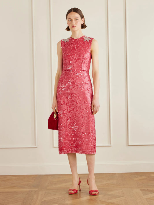 Erdem Velvet Clutch Bag