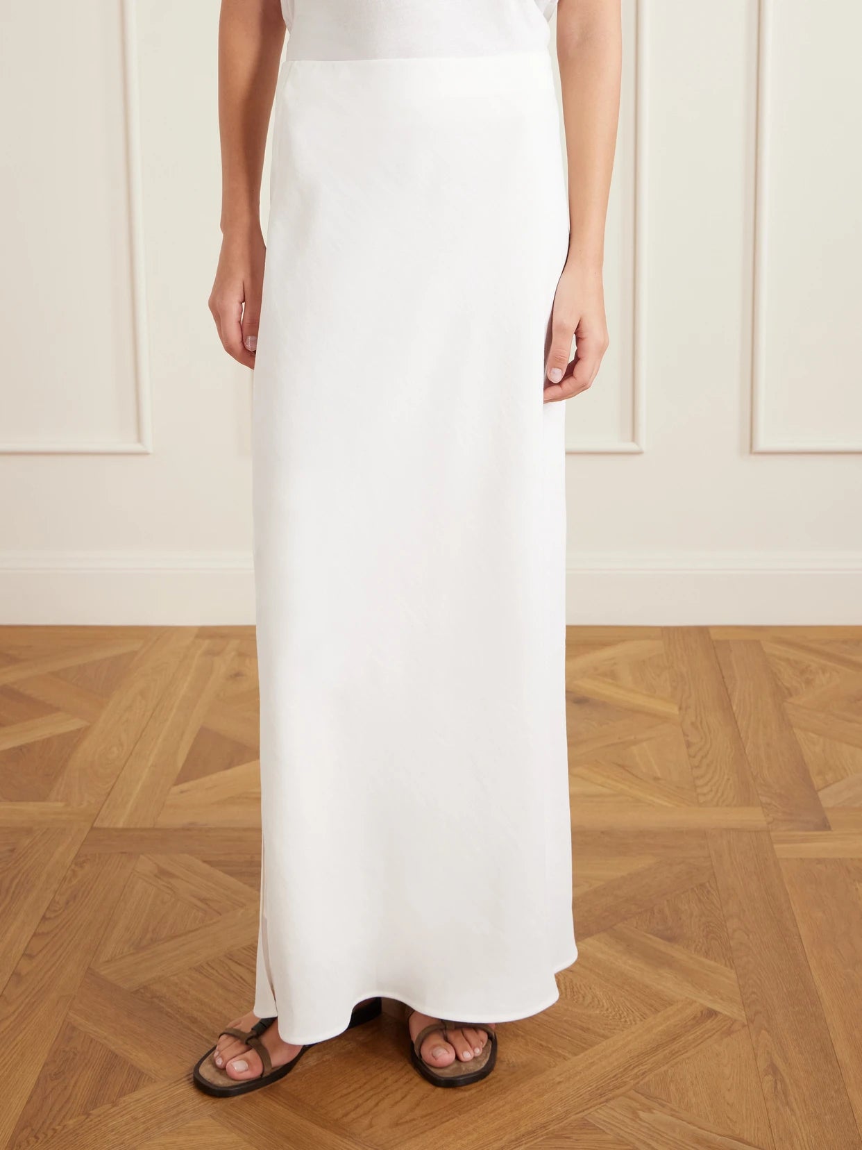 Woven Maxi Skirt