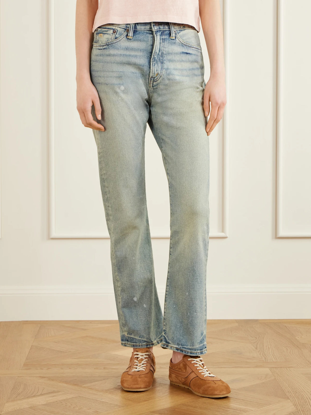 RRL Mid-rise Straight-leg Jeans